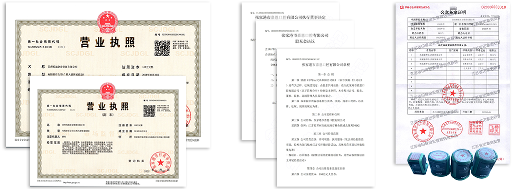 大新公司注册资料